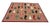 Mid-Century Modern Handmade Cotton Vegetable Dyed Flat Weave Area Rug, Tan, Red Fish Patterned Dhurrie - 9'x12' For Sale - Image 3 of 16