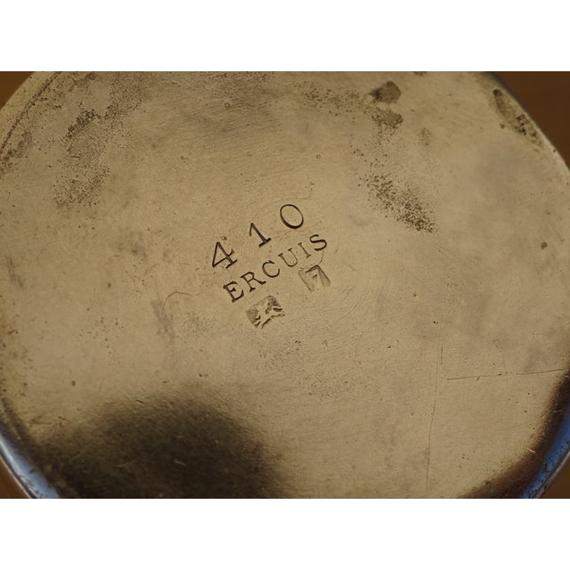 Silver-Plated Metal Cup by Ercuis for Befos For Sale - Image 15 of 16