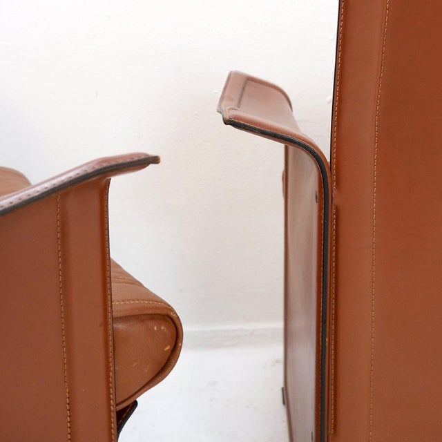 Korium Dining Chairs by Tito Agnoli for Matteo Grassi, 1970s, Set of 2 For Sale - Image 6 of 13