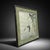 Elegant framed painting on paper in a traditional East Asian ink and wash style. The artwork depicts birds in flight over...