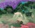 Abstract Signed 1980s Abstract Acrylic Landscape by Harry Hilson For Sale - Image 3 of 7