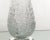 Hand Blown Studio Art Glass Sprung Crackle Vase - Clear and Signed "G" 1993 For Sale - Image 10 of 11