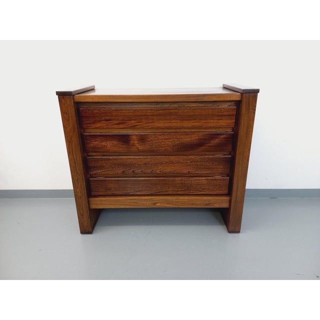 Vintage Chest of Drawers in Elm from Maison Regain, 1980s For Sale - Image 17 of 18