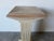1980s 1980s Vintage Pencil Reed Rattan Pedestal Plant Stand – Coastal Organic Style For Sale - Image 5 of 11