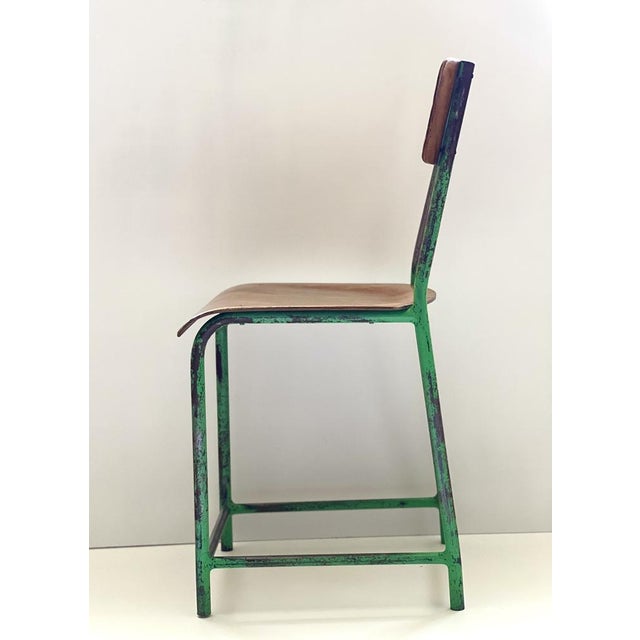 Industrial Wooden Chair, 1970s For Sale - Image 17 of 18