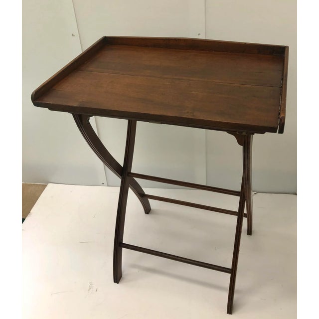 1940s Walnut Bar Tray For Sale In Greensboro - Image 6 of 6