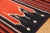 Indian Red, White, and Blue Mehrab Rug, 1970s For Sale - Image 15 of 16