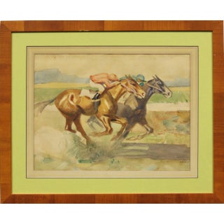 "Two Racehorses" For Sale