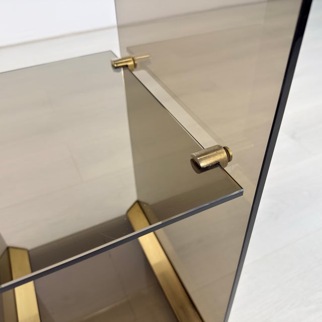 Metal Gallotti & Radice Shelves Etageres - A Pair For Sale - Image 7 of 10