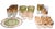 Mid 20th Century Set of Mid Century Cuyler Skylyte Barware Glasses - 33 pcs For Sale - Image 10 of 17