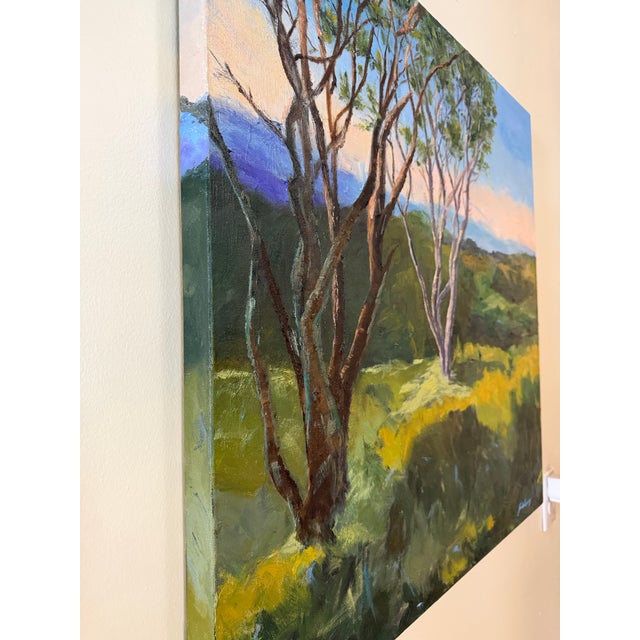 Spring in the Hollow, Original Oil Painting by Julia Lawing For Sale - Image 10 of 10