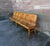 Curved Wood Bistro Bench by DG Fischel France, 1930 For Sale - Image 6 of 15