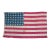 Early 20th C Cotton American Flag With Patina For Sale