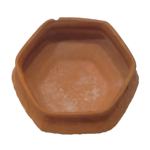 Artisan Created 6-Sided Terracotta Bowls - Set of 6 For Sale - Image 4 of 5