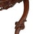 Antique Venetian Mahogany Demilune Console by Eugenio Quarti For Sale - Image 6 of 14