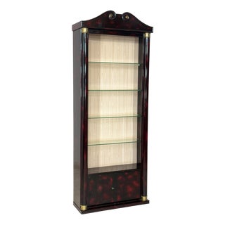 Italian Art Deco Display Cabinet For Sale