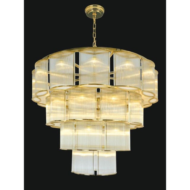 Collection Nettuno Chandelier in Metal and Glass by Jago For Sale - Image 13 of 18
