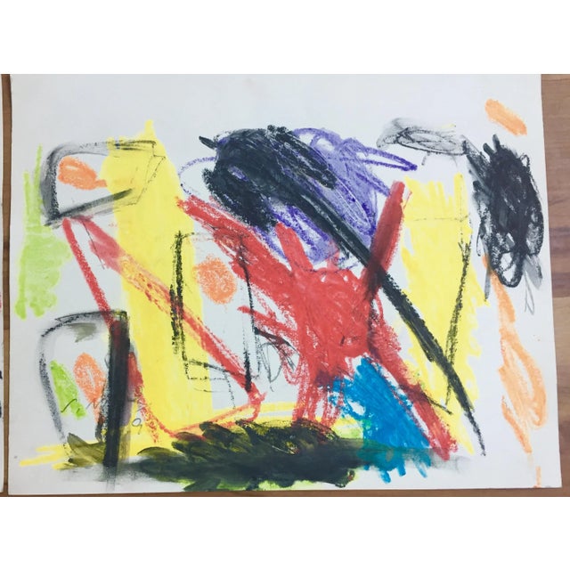 Abstract Samir Nanoo Original Abstract Mixed Media Art - Set of 4 For Sale - Image 3 of 8