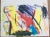 Abstract Samir Nanoo Original Abstract Mixed Media Art - Set of 4 For Sale - Image 3 of 8