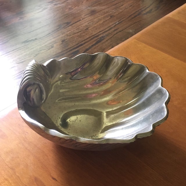 Clam Shell Shaped Decorative Bowl Chairish