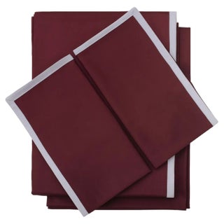 Cordonetto Red Bed Set by Chiara Mennini for Midsummer Milano, Set of 4 For Sale