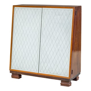 Mobile Bar by Pietro Chiesa for Fontana Arte, 1940s For Sale