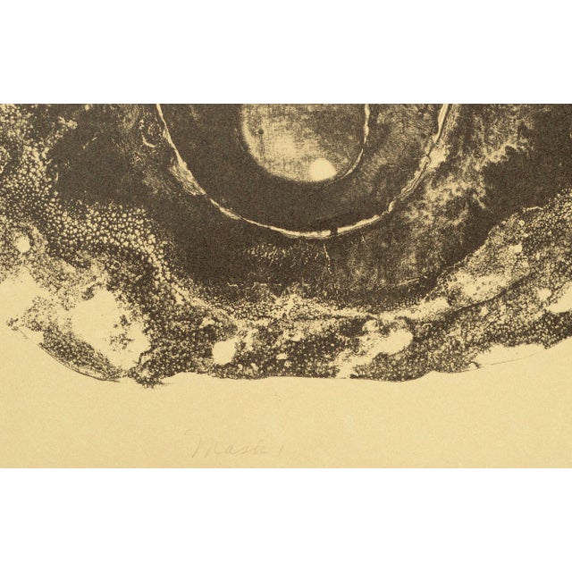 Paper "Mask 1" Collotype by Patricia A. Pearce For Sale - Image 7 of 8