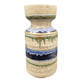 Ceramic Vase by F. Glatzle for Karlsruher Majolika, 1973 For Sale