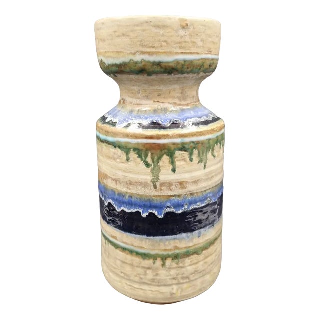 Ceramic Vase by F. Glatzle for Karlsruher Majolika, 1973 For Sale