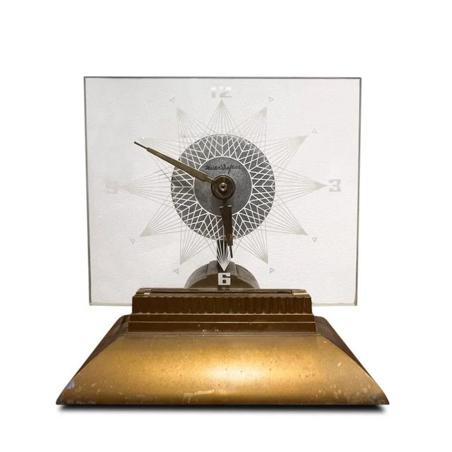 Mastercrafters Fantasy Clock Starlight Model, 1930s For Sale - Image 4 of 4