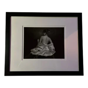 Russell Levin, Black and White Photograph, Portrait of Jessica, 2003, Matted & Framed