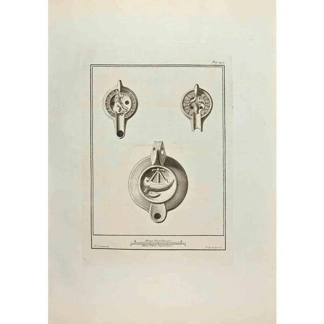 Still Life from "Antiquities of Herculaneum" is an etching on paper realized by Filippo de Grado e Vincenzo Campana in the...