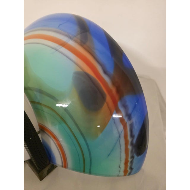 Wall Lamps in Chalcedony Glass by Ottavio Missoni, 1980s, Set of 2 For Sale - Image 13 of 14