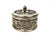 Metal Vintage Silver Plate Brass Jewelry Box, 1950s For Sale - Image 7 of 7