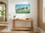 Green Vintage Painting: The Forgotten Harbor at Dusk For Sale - Image 8 of 12