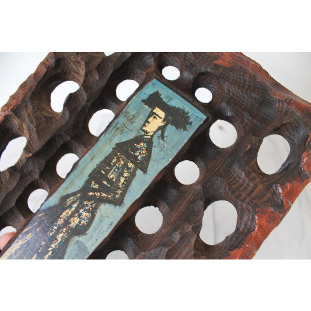 Mid 20th Century Vintage Print on Wood of a Matador by French Artist Bernard Buffet For Sale - Image 5 of 9