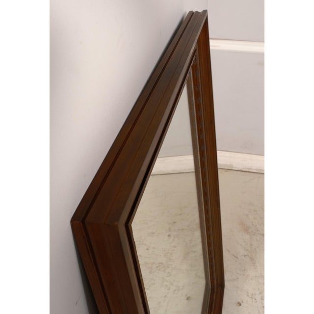 Henkel Harris Henkel Harris Model H-8 Beveled Glass Mahogany Mirror For Sale - Image 4 of 8