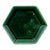 Vintage Le Grand Hotel Paris Green Ashtray Catchall Dish For Sale