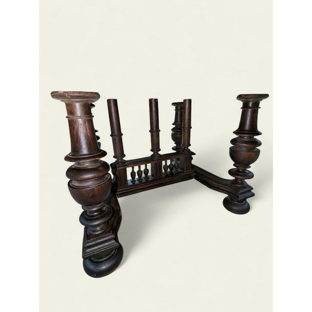 Wilhelminian Coffee Table with Wood Grain, 1890s For Sale - Image 3 of 9
