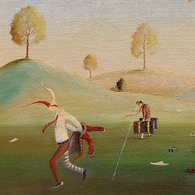 Miroslav Krofián, Landscape, 1990s, Oil on Canvas For Sale - Image 6 of 16