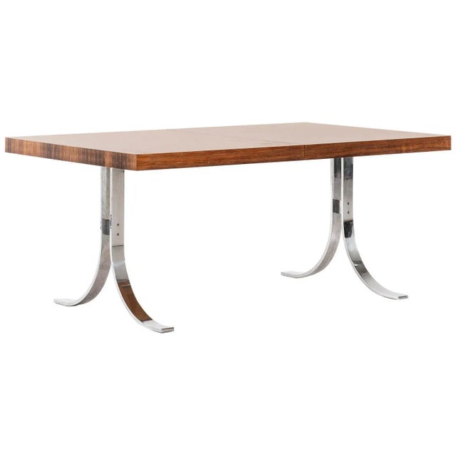 Danish Rosewood Dining Table by Poul Nørreklit for Selectform, 1960s For Sale - Image 10 of 10