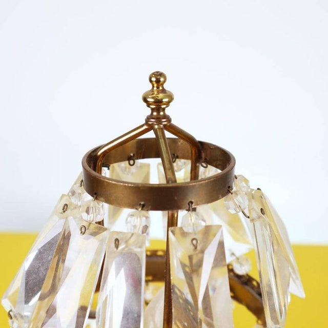 Metal and Glass Lampshade For Sale - Image 4 of 13