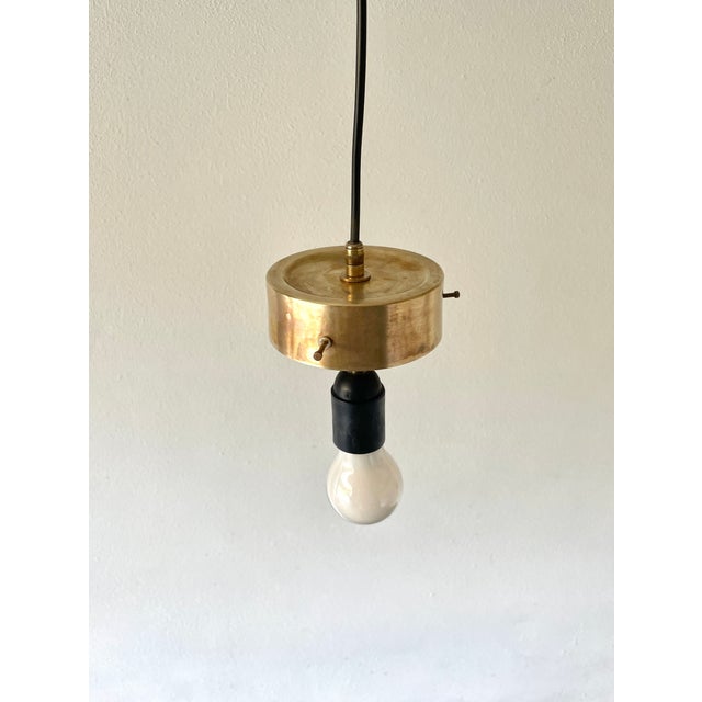 Mid-Century Modern Red Pendant Light attributed to Vetreria Vistosi Murano, 1960s For Sale - Image 13 of 15