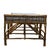 A stunning statement piece — this fretwork bamboo bench offers the versatility of a daybed with the elegance of fine...
