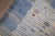 Vintage Zabihi Collection Abstract Blue Swedish Kilim - 4'10" x 6' For Sale - Image 12 of 12