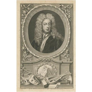 Portrait of Joseph Addison, Paper For Sale