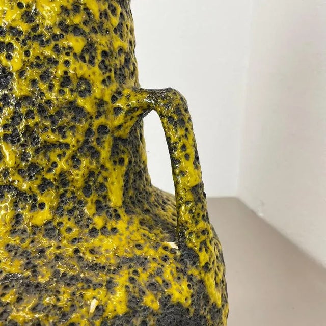 Large Fat Lava Pottery Vase from Fohr Ceramics, Germany, 1970s For Sale - Image 17 of 18