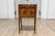 Italian 19th Century Walnut Nightstand Table with Ash Inlaid Banding For Sale - Image 6 of 11