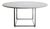 Mid-Century Modern Danish PK54 Dining Table with Cipollini Marble Top by Poul Kjaerholm for E. Kold Christensen, 1960s For Sale