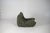 Textile Set of Togo Lounge Chair and Pouf in Grey Tweed Fabric by Michel Ducaroy for Ligne Roset, 1973 For Sale - Image 7 of 18